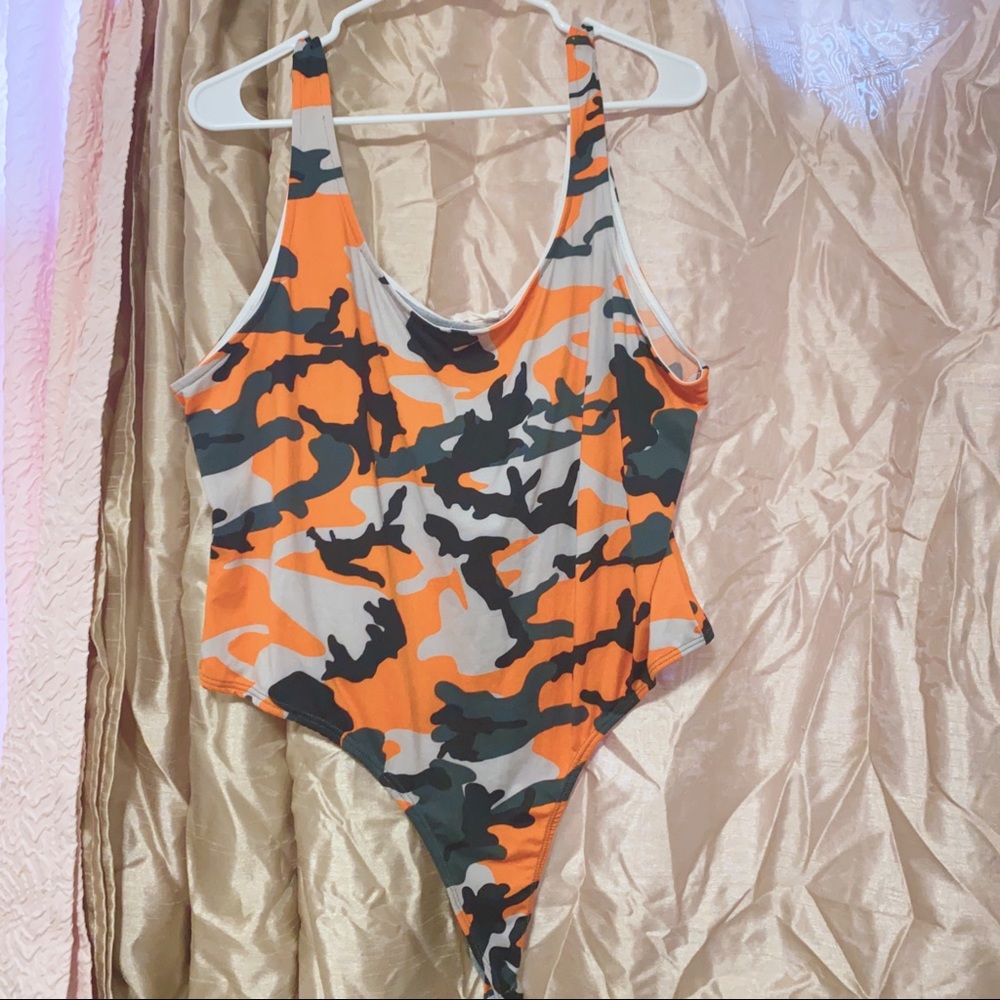 Camo body suit